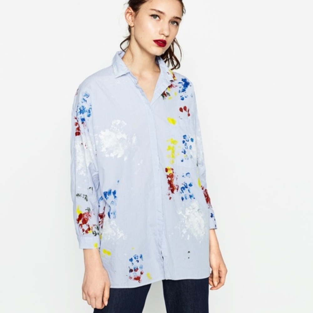Zara Art Shirt